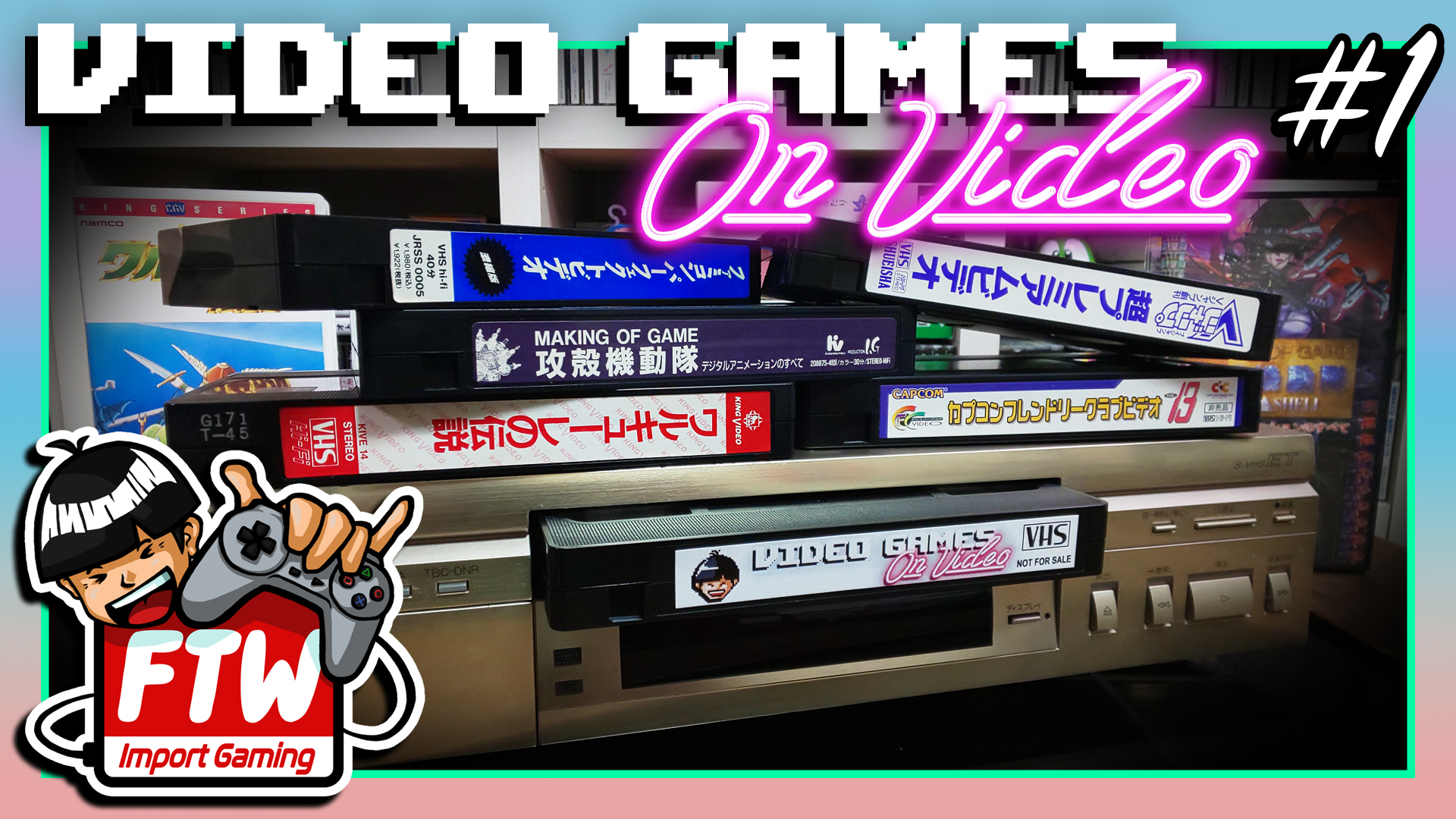 New Video Series About Old Japanese Gaming VHS Tapes
