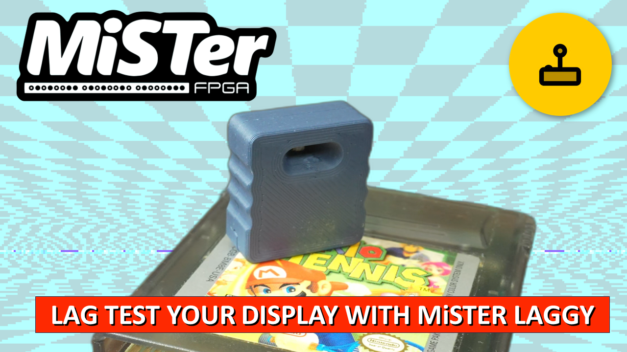 Lag Test Your Display With MiSTer Laggy